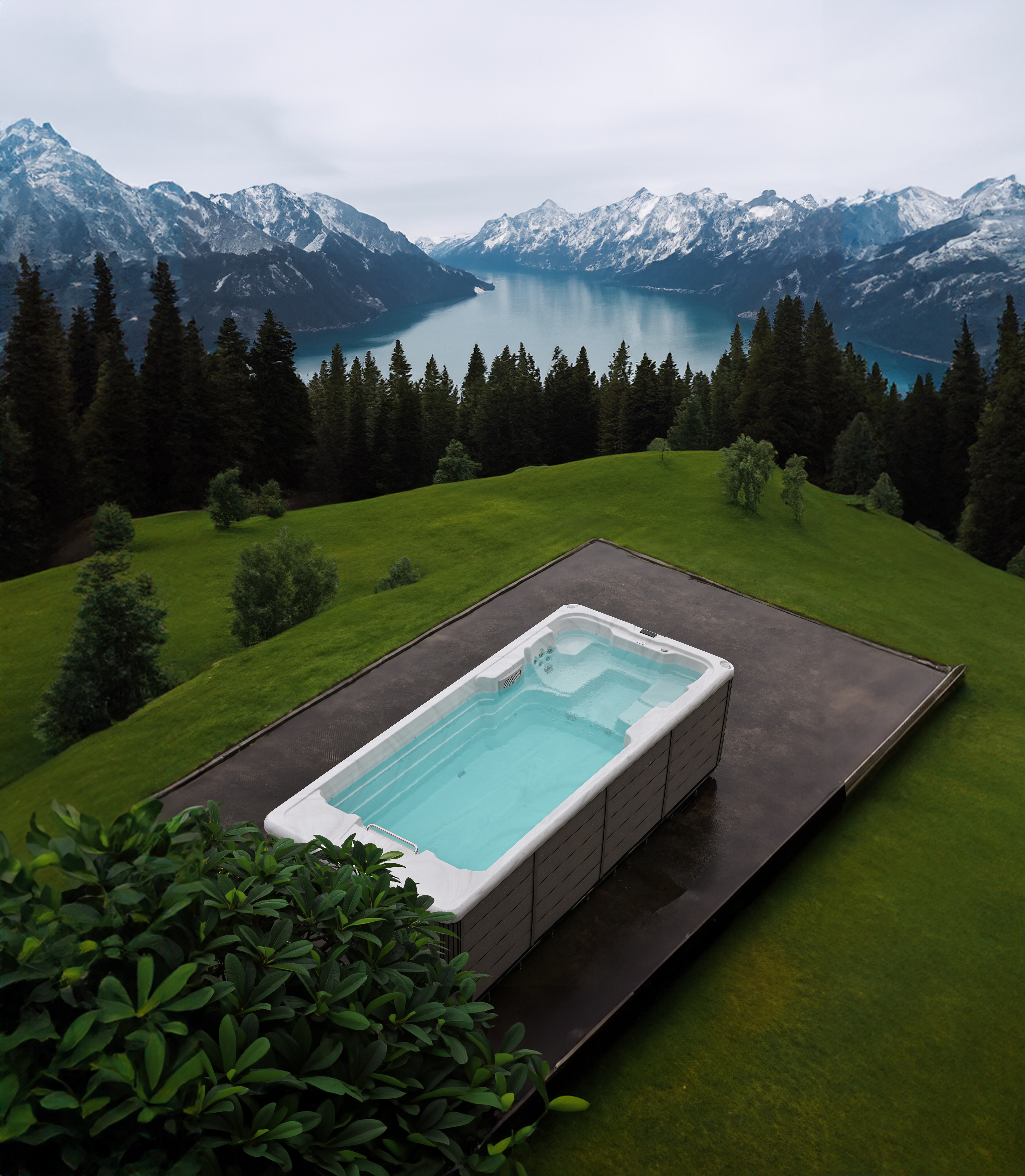 Плавательный спа бассейн NordicSpa Khelsinki Turbo (Хельсинки) (рис.2) Плавательный спа бассейн NordicSpa Khelsinki Turbo (Хельсинки) (рис.2)