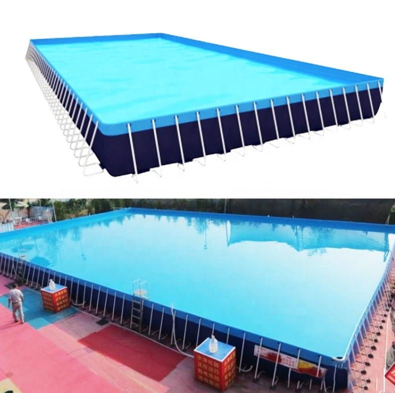 Сборный летний бассейн для соревнований 20 x 30 x 1,32 м (рис.5)